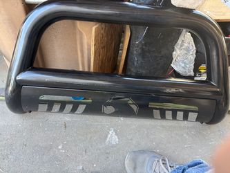 Black Bull Bar Front Bumper Guard