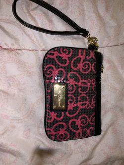 Betsey Johnson wristlet