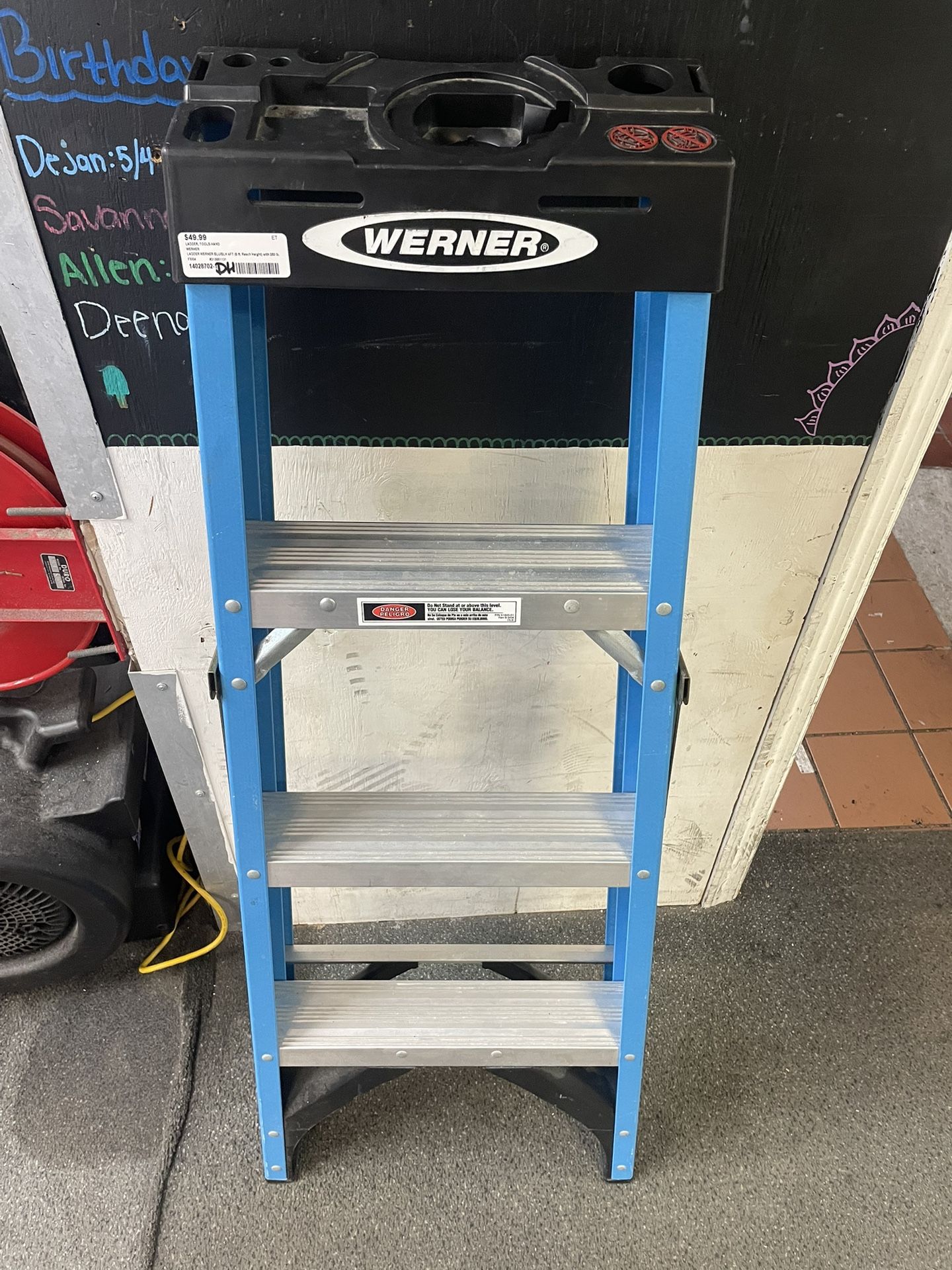 Werner 4ft A-Frame Ladder