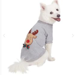 Christmas Reindeer Dog Sweatshirt