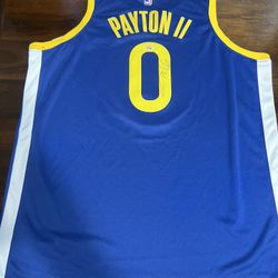 Golden State Warriors Gary Payton II Signed, Authentic Nike Jersey