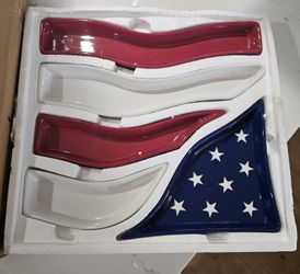 Home Interiors Flag Tray