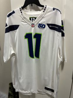 New Nike Seattle Seahawks Jaxon Smith-Njigba #11 Jersey – 50th Season Patch – Size XXL