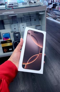 New In Box Apple iPhone 16 128gb  Unlocked. Pay  In Payments 