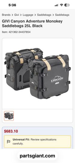 Givi Panniers