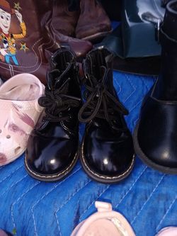 Lil  Kids  , Girl  Sandals , Slip On z , Ten-E  Shoes ,  Sneek-urrrrz  , Kick s , Crocs , Base. Soc Kleets ,Rain Boots , Boots , Lil Doc Martins Ect.