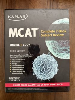 MCAT Complete 7 Book Subject Review: 3rd Edition