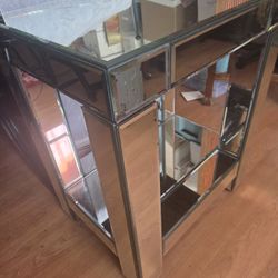 Mirror Side Table