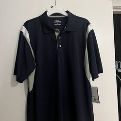 Men’s PGA Tour Collared Shirt Sz Large