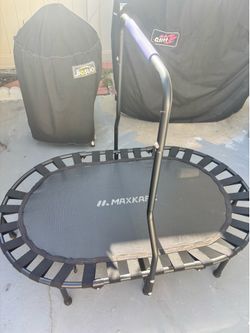 UseMaxKare Double Mini Kids Trampoline