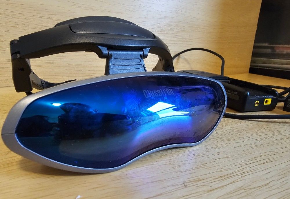 Sony Glasstron PLM-A55 Head Mounted Display