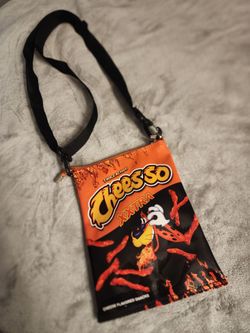 Extra hot cheesso cross body bag!