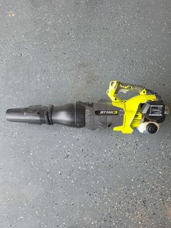 Ryobi 2 cycle Jetfan Leaf Blower 160mph 520 cfm