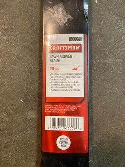 20 inch lawn mower blade