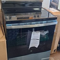 GE 30in Electric Range In Stainless Steel