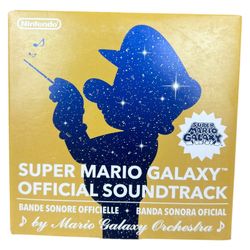 Super Mario Galaxy Official Soundtrack by Mario Galaxy Orchestra (CD, 2007)