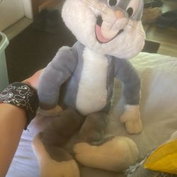 Vintage 1990 Bugs Bunny Plush Toy 