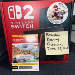 Nintendo Switch 2 Costco Mario Kart Bundle With 12 Month Expansion Pack