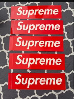 Supreme stickers 5x$15