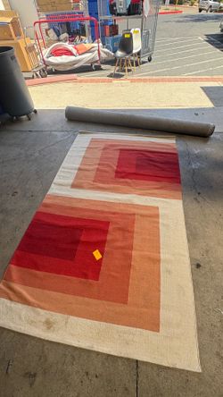 PINK AREA RUG
