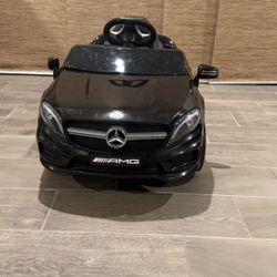 Mercedes Benz Electric Car for Kids 3+ with Parental Remote Control