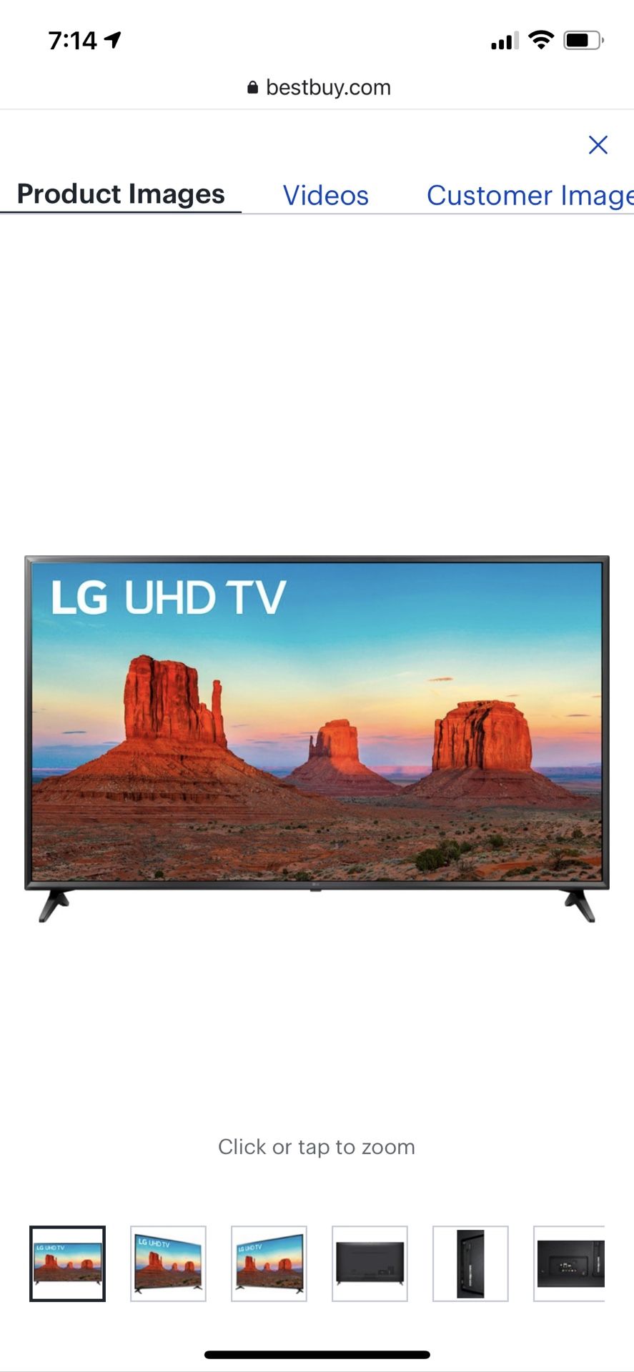 LG - 65" Class - LED - UK6090PUA Series - 2160p - Smart - 4K UHD TV with HDR