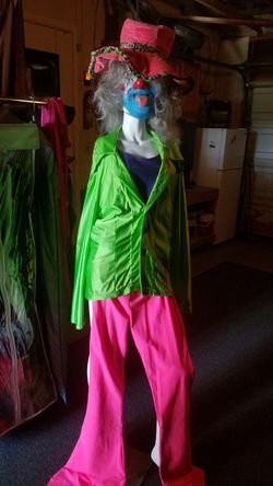 Neon color costume