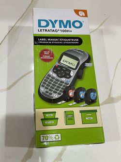 Dymo Letratag 100H+ Label Maker With 3 Label Cartridges
