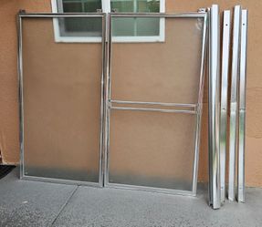 Puerta corrediza de baño para tina 30x56