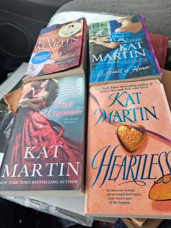KAT MARTIN BOOK LOT