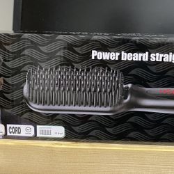Ionic Beard/Hair Straightening Brush