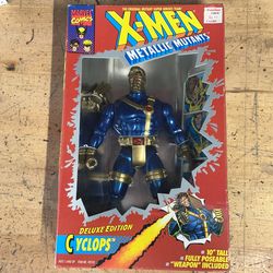 X-Men cyclops gun pack 1995 10 inch figurine