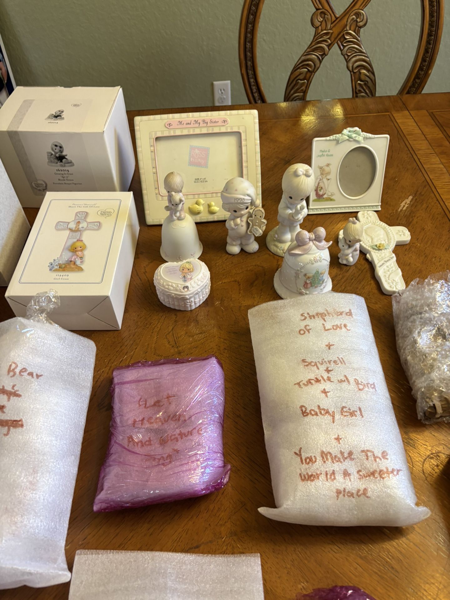29 Precious Moments & 5 Cherished Teddies