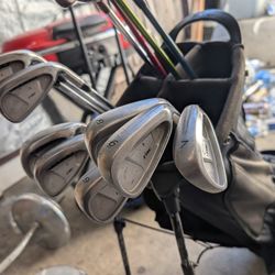 Taylor Made Golf Clubs & Ping Drivers & Extras ((USED)) SOLD AS A BUNDLE