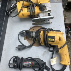 Dewalt Jigsaw And Drywall Screw Gun