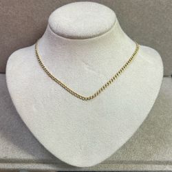 Curb Gold Chain 