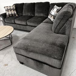 On Sale Abinger Gray Cozy L Shaped Sectional Couch With Chaise 
