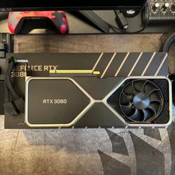 Nvidia RTX 3080 Founders Edition 10GB, Never Been Mined On, Great Condition