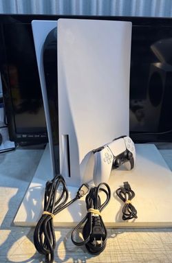 Sony PlayStation 5 Disc Edition PS5 1TB White Console Gaming System