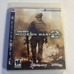 Call of Duty: Modern Warfare 2 PS3 PlayStation 3 Complete with Manual Tested