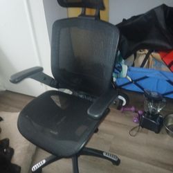 Black Office Chair Like New$60firm 