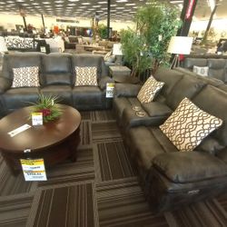 2pc Power Recliner Living Room Set 