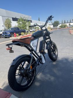 New Jansno X70 750W Dual Batteries Long Range E-Bike Retro Style