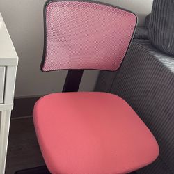 Brand New Pink Desk Chair