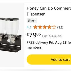 Honey Can Do Triple Food Dispenser