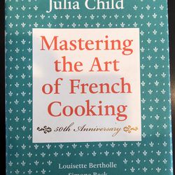 Mastering The Art Of French Cooking 50th Anniversary Issue By Julia Child