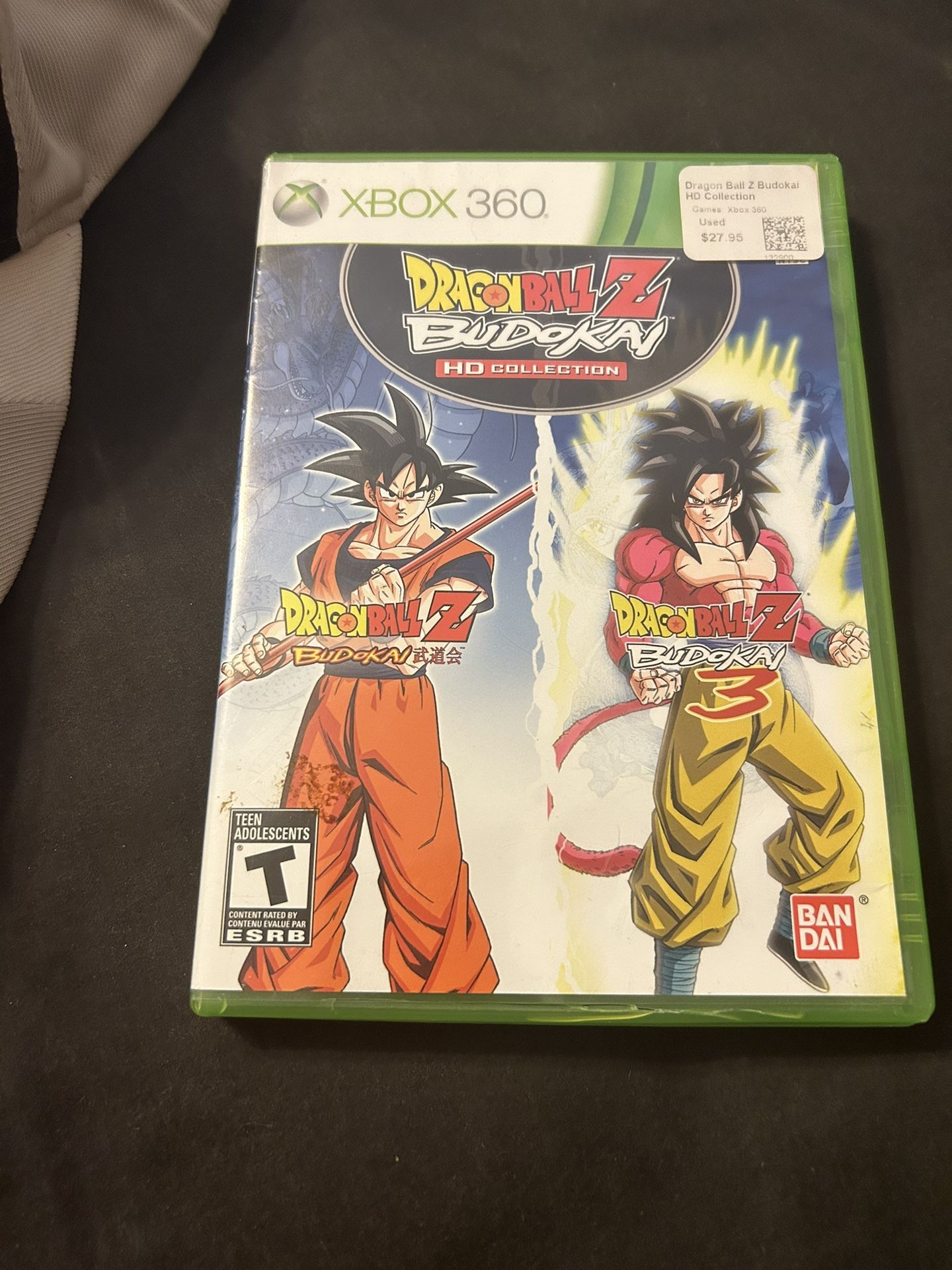 Xbox 360 Dragon Ball Z Budokai HD Collection DBZ