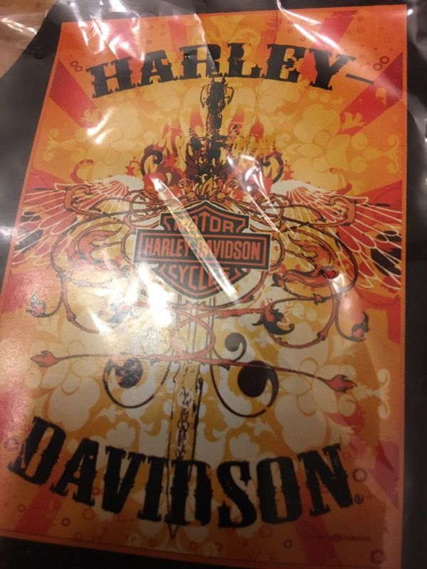 Harley Davidson garden flag