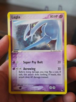 Lugia Holo Pokémon Card 2/17 POP Series 5