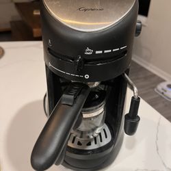 Capresso 4 Cup Espresso And Cappuccino Machine Model 303 Black